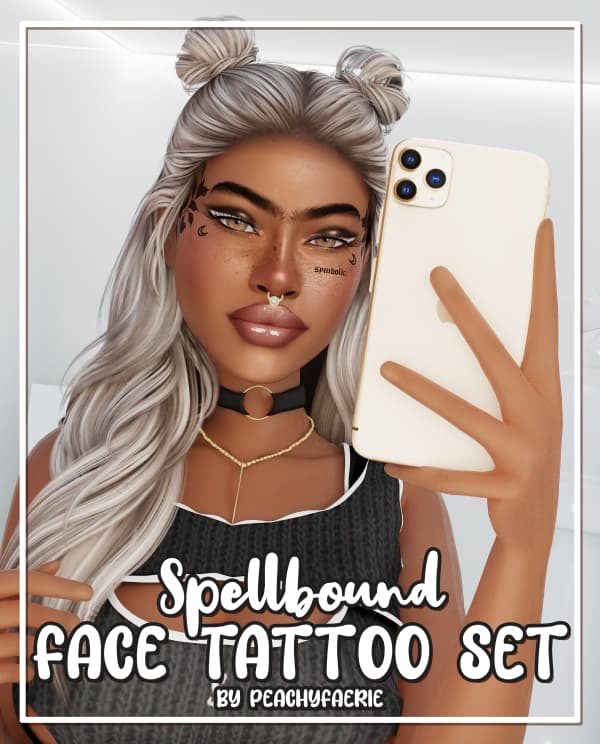 Тату для лица Spellbound Face Tattoos